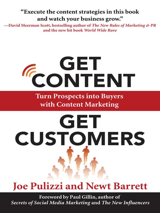 Title details for Get Content Get Customers by Joe Pulizzi - Available